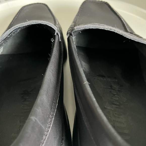 Hitchcock Black Leather Men’s Shoes Slip On Wide 3E Size 10 main image 6